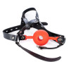 BDSMaster Bâillon-Boule percé Enjoy Wax 49mm Rouge